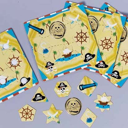 Pirates Treasure Activity Kits 4ct