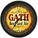 Gath 's Beer and Ale Black Cascading Pub Style Wall Clock