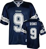 Men`s Dallas Cowboys #9 Tony Romo Navy Replica Jersey