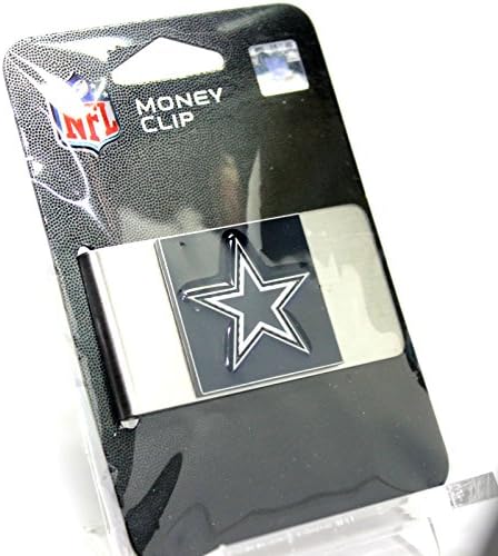 Dallas Cowboys S1 Money Clip - Stainless Steel - Sealed Package - New!