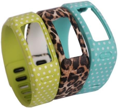 Sankit?3PCS Colorful?New?Style?Replacement?Wrist?Band?for?Garmin?Vivofit?Wristband?(No?tracker,?Replacement?Bands?Only)