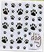 Dog Theme Stickers - 2 Sheets - Dog Paws