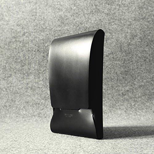 CHARBONIZE X Charity Single-Piece Handcrafted Leather Apple iPad Mini Folio / Sleeve (Black)