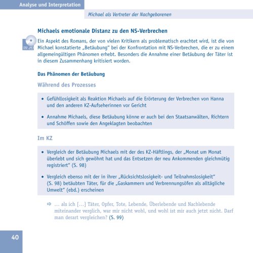 PONS Lektuerehilfe. Der Vorleser