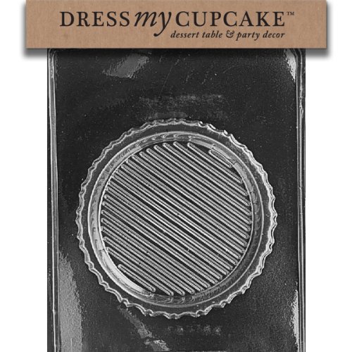 Dress My Cupcake DMCD033B Chocolate Candy Mold, Crystal Pour Box-Bottom