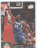 2009-10 Upper Deck #109 Al Jefferson - Minnesota Timberwolves (Basketball Cards)