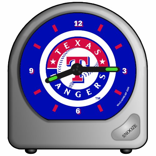 MLB Texas Rangers Alarm Clock