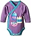 Zutano Baby-Girls Newborn Sweet Cakes Screen Long Sleeve Wrap Body