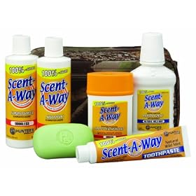 Click here to buy Hunter's Specialties Scent-A-Way Shower Kit.