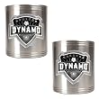 Houston Dynamo Soccer 2pc Stainless Steel Can Holder Set - Primary Team Logo MAJOR-LEAGUE-SOCCER Soccer