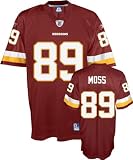 Santana Moss Reebok NFL Red Premier Washington Redskins Youth Jersey - Small (8)