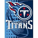 Tennessee Titans NFL Royal Plush Raschel Blanket (Flash Series) (60x80)