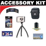 Joby GP1-01EN Gorillapod Flexible Tripod (Grey) + Accessory Kit