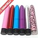 Amazing Gift!!!! Multi-speed Waterproof G-Spot Stimulating Silence Vibrating Massager Bullet Wand Sex Products Masturbation Love Egg, Color Random