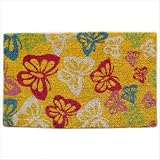 Butterflies Coir Doormat