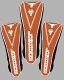 Texas Longhorns NCAA Golf Oversized Club/Driver Head Cover (Set of 3) NCAA College Athletics