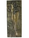 Bronze Wall Art Sculpture/Plaque - Water Serpents - Gustav Klimt