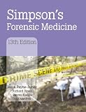 Simpsons Forensic Medicine, 13th Edition