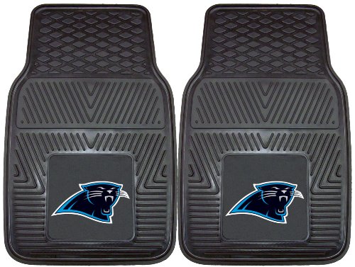 Fanmats NFL 2 - Pc. Vinyl Floor Mat Set, CAROLINA PANTHERS
