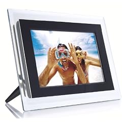Philips 7FF2FPAS Digitaler Bilderrahmen (17,8 cm (7 Zoll) Display, 16 MB interner Speicher)