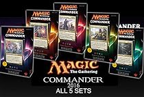Commander 2016 MTG Magic The Gathering SET OF ALL 5 DECKS
