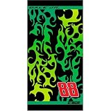Nascar Beach Towels Dale Jr Flame Track Towel