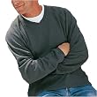 Port Authority - Rib Fleece V-Neck Sweatshirt (F208)