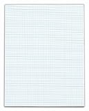 TOPS Quadrille Pad, 8.5 x 11 Inches, 10 Squares per Inch, 20 Pound Stock, 50 Sheets, White (33101)