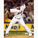 Pedro Feliciano Autographed Pinstripes Vertical 8 x 10 Photograph (Unframed)