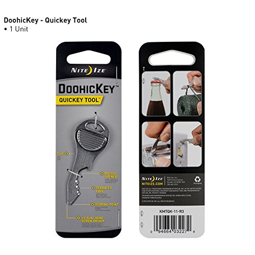 Nicky's Gift Doohickey Quickey Outdoor Survival Emergency Multifunction Tool Opener