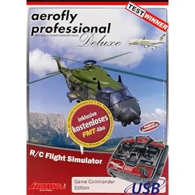 AeroFly Pro Deluxe RC Sim w/Game Commander Windows