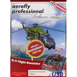 AeroFly Pro Deluxe RC Sim w/Game Commander Windows