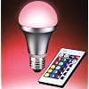 Auraglow ES E27 Screw Remote Controlled Colour Changing Light Bulb