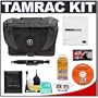 Tamrac 5535 Adventure Messenger 5 Digital SLR Camera Bag (Gray) + Accessory Kit for Canon Rebel XSi, XS, T1i, T2i, EOS 50D, 5D, 7D, Nikon D3000, D5000, D40, D60, D90, D300, D300s, Olympus Evolt E-30, E-450, E-520, E-620, and Sony Alpha A230, A330, A380, A450, A500, A550, A850