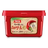 CJ Haechandle Korean Chili Pepper Paste Gochujang, 17.63-Ounce Containers (Pack of 5)