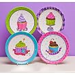 4 Assorted: Sweet Escape Dessert Plates