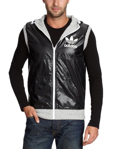 Adidas Herren Kapuzenpullover Sleeveless, black/medgre, XXL Preisvergleich