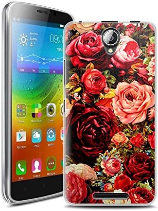 YOYOGO Soft Silicon case Second smartphone Protective Skin Flexible TPU Gel Back shell rubber Cover for Lenovo A5000 Rose