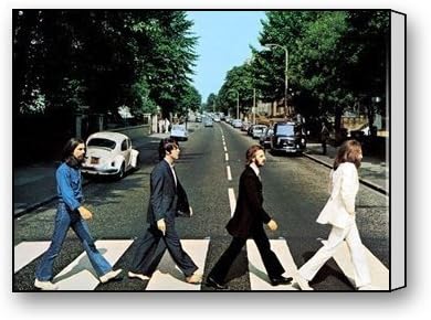 ArtShop Gallery Wrapped The Beatles Abbey Road Rolling Stone Custom Modern Art Painting Wall Decor Canvas Print