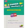 Cahier d'�criture CM1-CM2