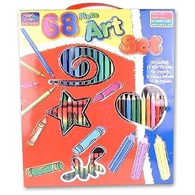 (Grafix) 68 PIECE ART SET