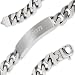 Schmuck-Pur Massisv Edelstahl Herren-Armband 12mm 21cm 23cm mit Gravur