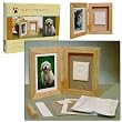 Pet Impression Casted Paw Print Keepsake Shadow Box Frame