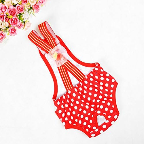 Bosuntech(TM)Dog panty Diaper shorts menstruation panties with belt mix styles XXS-XL