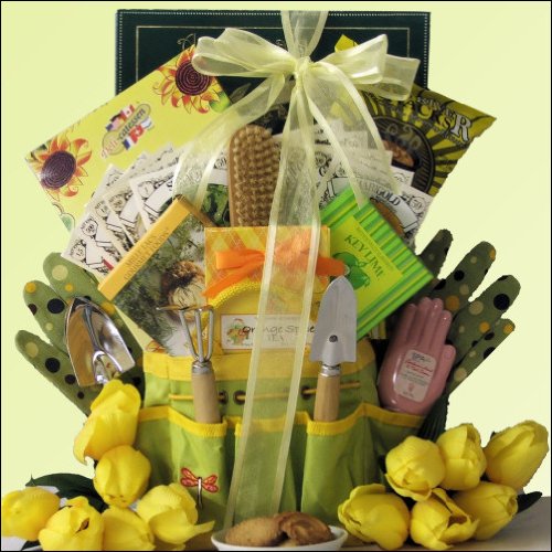 Garden Serenity: Gardening & Gourmet Gift Basket