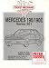Books : Maintenance Guide for Mercedes 201 Series, Mercedes 190, 2.0 and 2.3 Litre, Carburettor and Injection Models, 1985-91