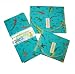 SnackTaxi Reusable Sandwich-sack Bag, Snack-sack Bag and Twice-as-nice Napkin Leaping Lizards Set.