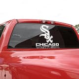 Chicago White Sox 18'' x 18'' White Logo Decal