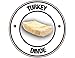PureBites Turkey Freeze Dried Dog Treats, 1 Ingredient, Made in USA, 2.47oz
