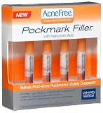 University Medical Acnefree Pockmark Filler With Hyaluronic Acid, 4-Count Applicator Pens, 0.12-Ounce Kit